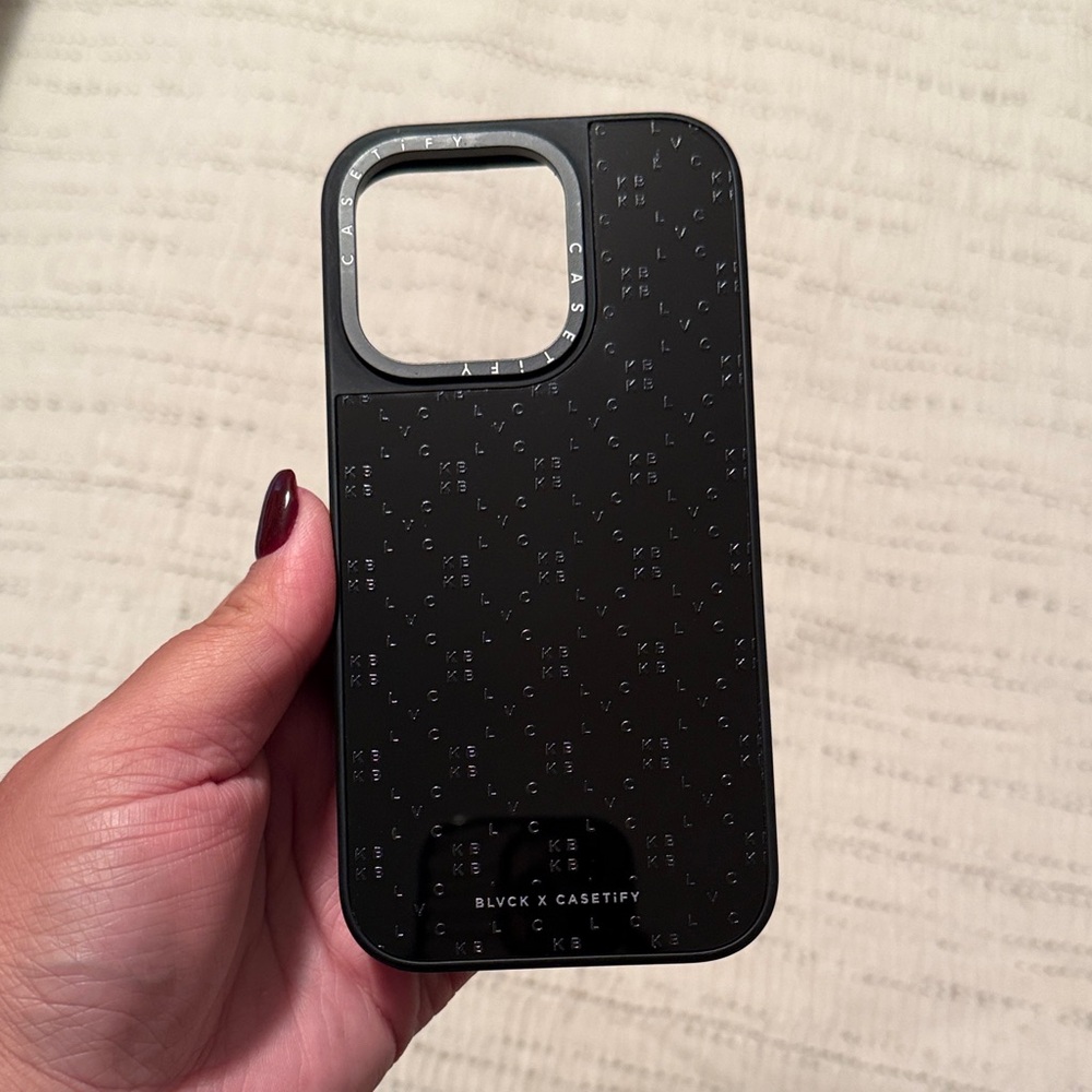 Casetify Black and White Phone Case